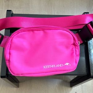 Keeneland Hot Pink Fanny Pack